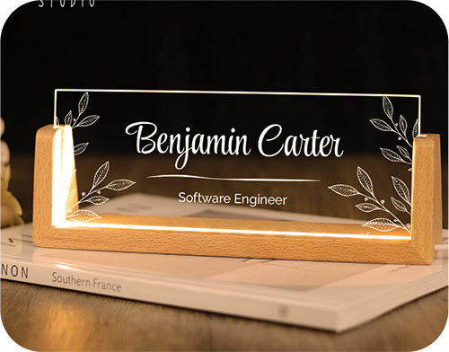 Acrylic Name Boards